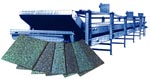 Rebonder is for the manufacturing of carpet underlayment padding.