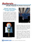 Rollerslo roller conveyor braking system brochure