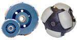 The Transwheel and Omniwheel robot wheels are multi directional and powered for use as drive wheels.