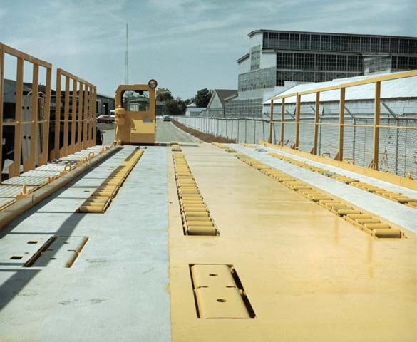 Rear view of the cargo deck.