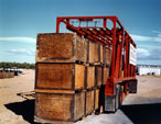 Strad-O-Lift is a unique laborsaving way to move crops or palletized items.