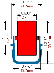 Red Wheel Dimensions