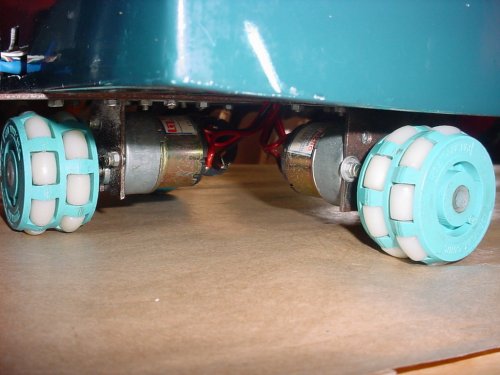 Transwheels used on robots